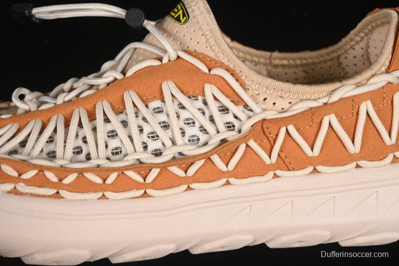 Keen Uneek Flat-M Woven Elastic Outdoor Sandals for Hiking and Water Activities - 1014097 Brown