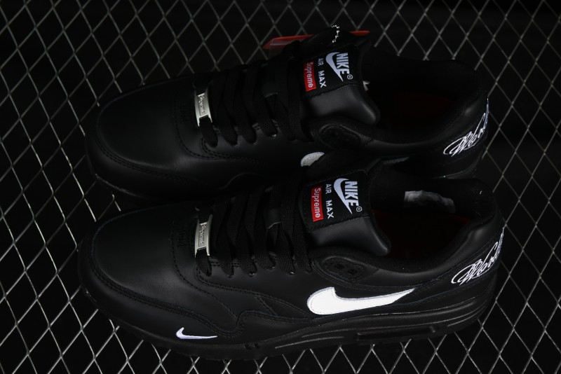 Nike Air Max 1 Retro Running Shoes with Half-Sole Air Cushion - HF8813-001