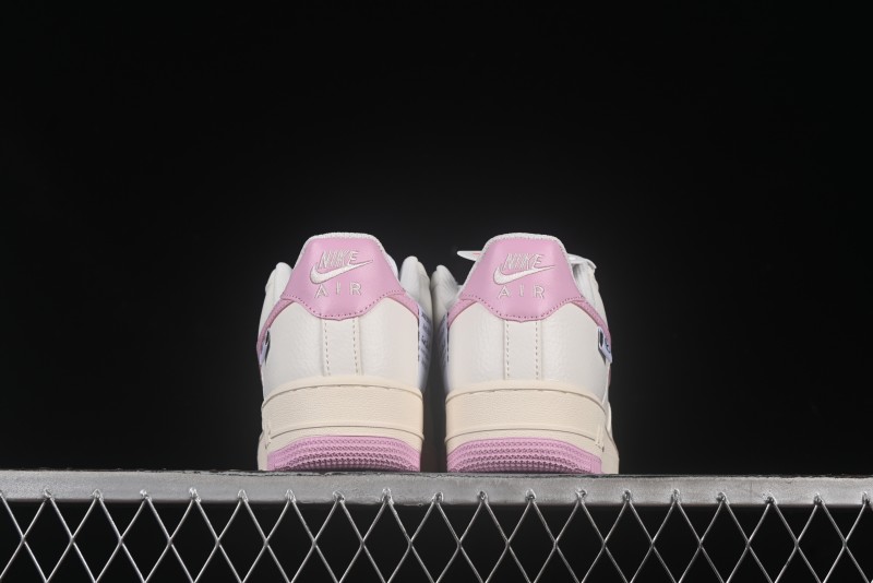 Nike Air Force 1'07 Low Custom Casual Sneakers with Full-Length Air Cushion - DD8959-100