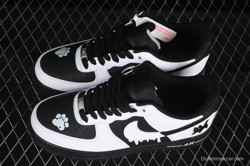 Nike Air Force 1'07 Low Custom Official Hot Style 2D Theme Gray Zone Casual Sneakers - ZH0316-077