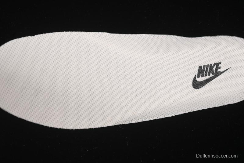 Nike Air Force 1 '07 Low Stussy Collaboration Black Green Swoosh Casual Sneakers - XS1958-572