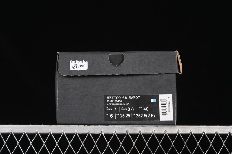 Onitsuka Tiger Mexico 66 Sabot Slip-On Sneakers with Breathable Mesh Upper - 1183C123-100
