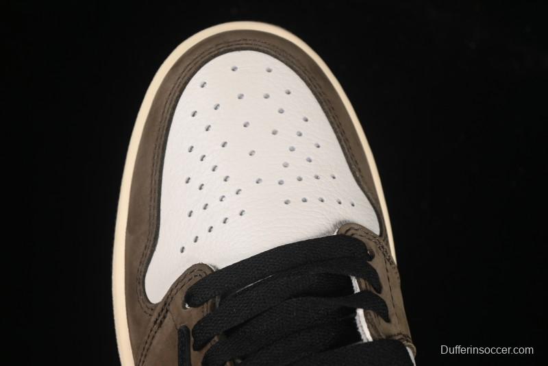 Nike Travis Scott x Air Jordan 1 High OG AJ1 Reverse Swoosh Limited Edition - CD4487-100