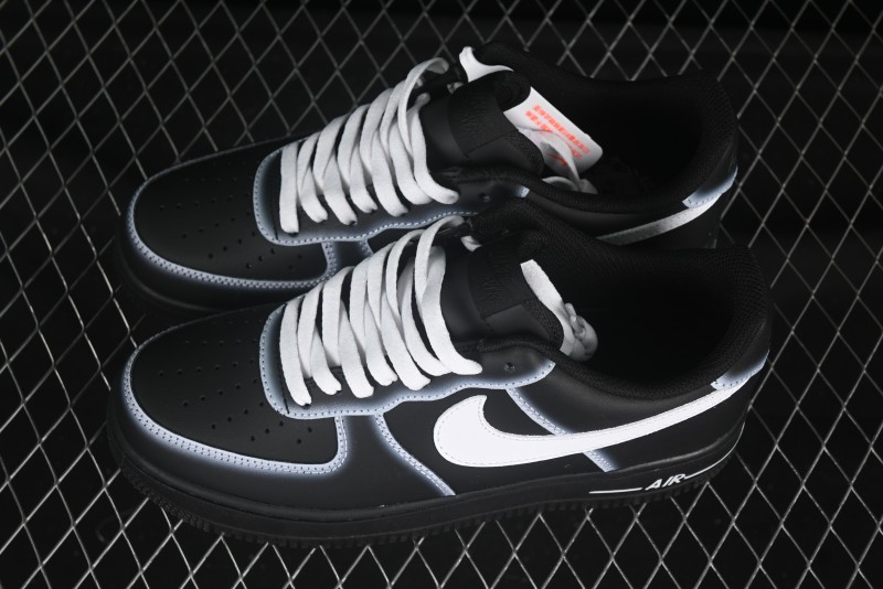 Nike Air Force 1'07 Low Casual Sneakers with Full-Length Air Cushion - DD8959-001