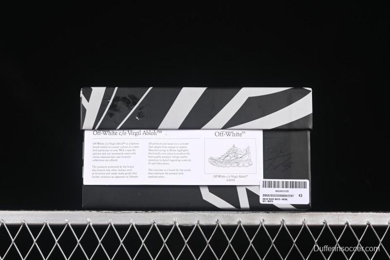 Off-White Be Right Low-Top Lifestyle Sneakers in White Blue - X.E5