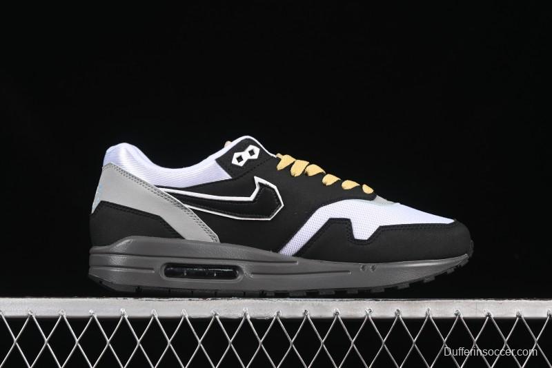 Nike Air Max 1 Retro Running Shoes with Half-Sole Air Cushion - IB9898-001