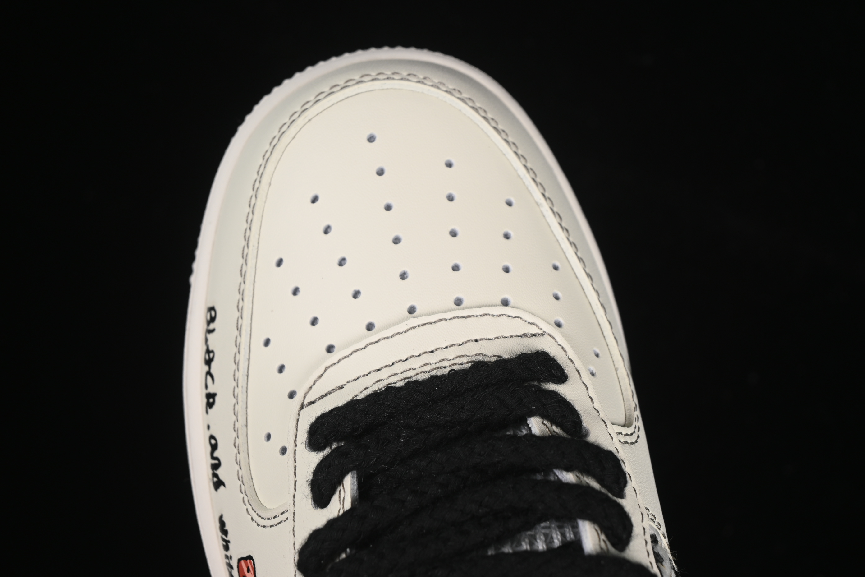 Nike Air Force 1'07 Low Little Black Cat Casual Sneakers - FJ7740-710