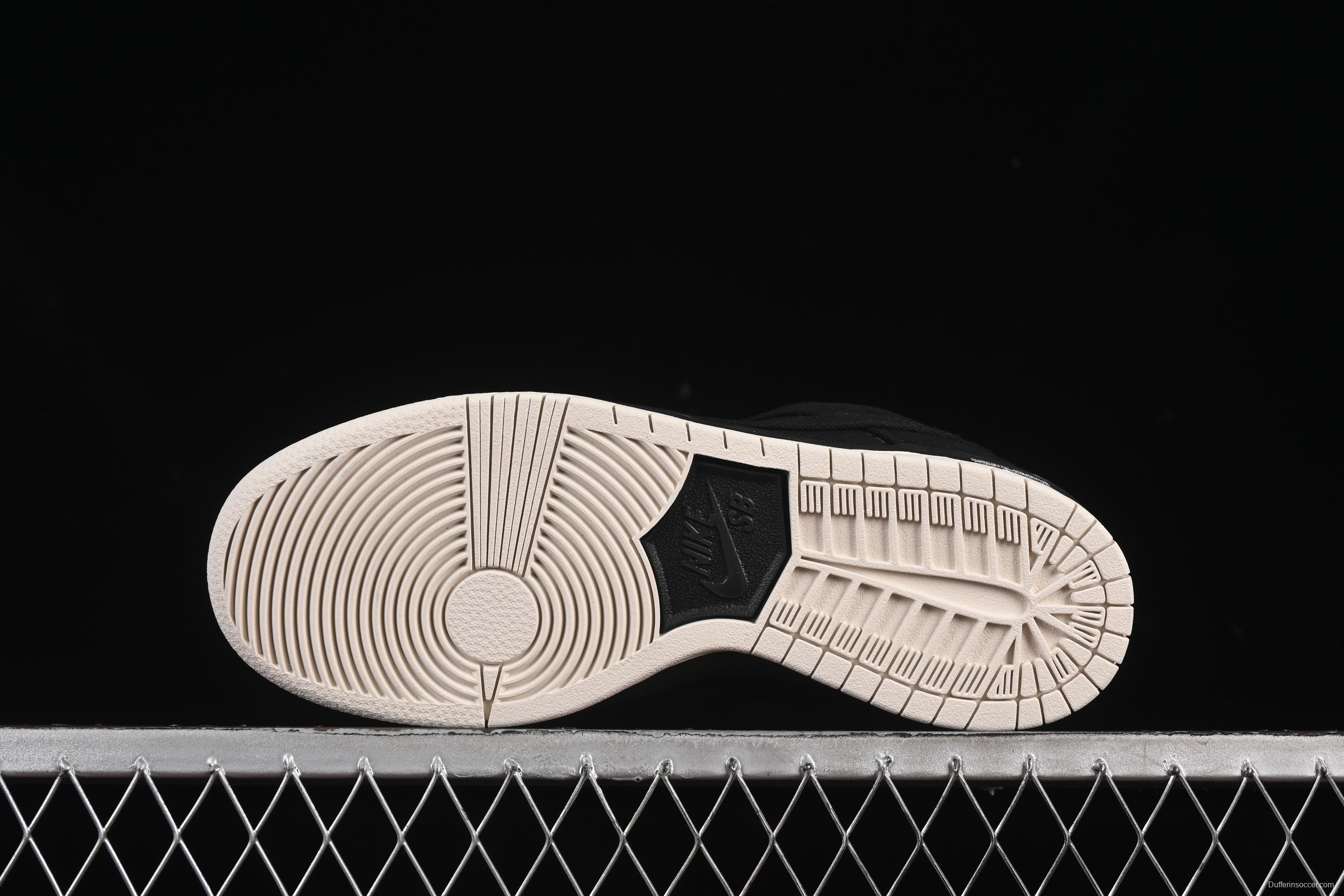 Nike SB Dunk Low Black Hole Low-Top Skateboarding Shoes - DX6775-400