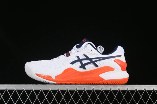 Asics Gel-Resolution 9 Retro Breathable Cushioned Casual Running Shoes - 1041A376-102