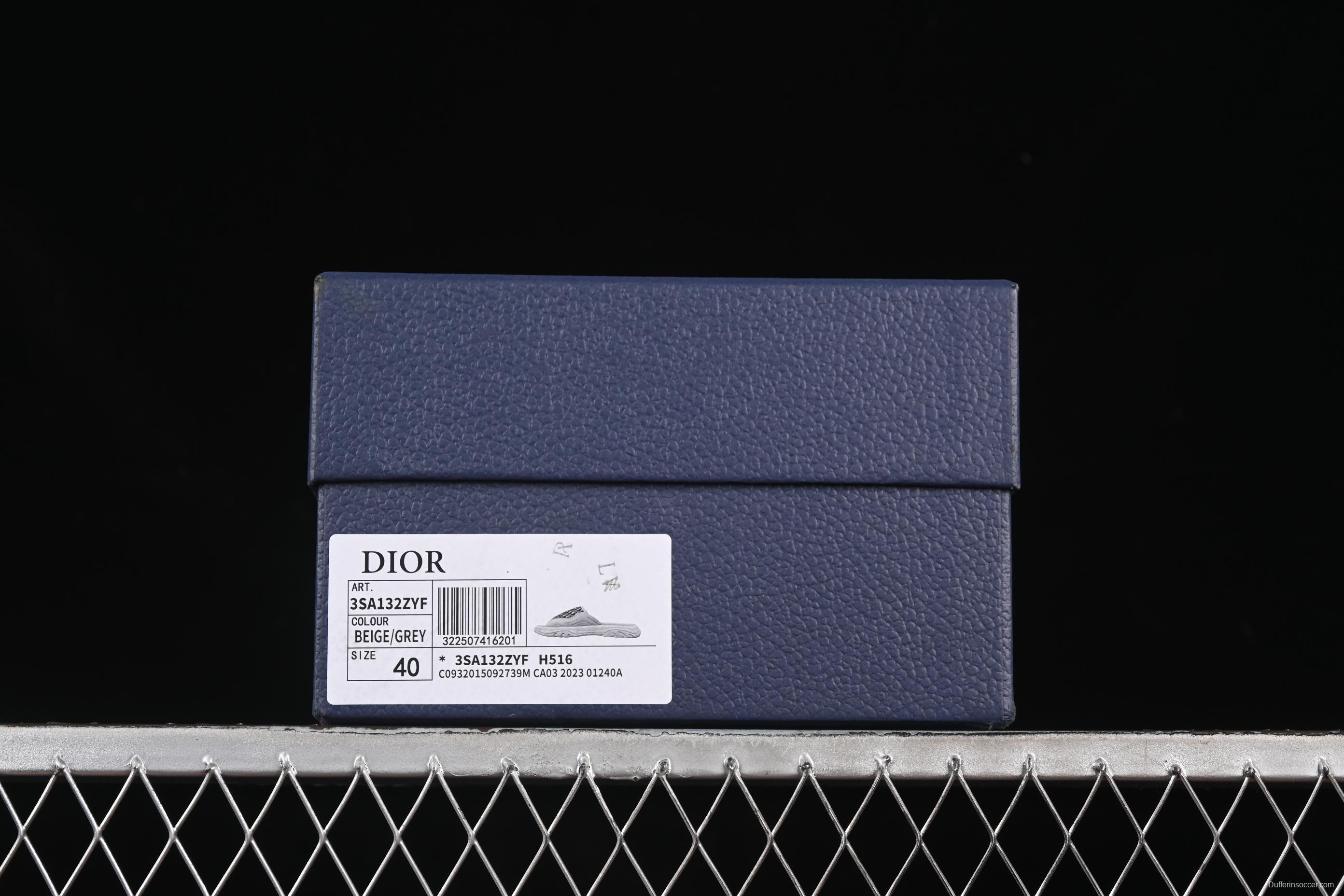 Dior H-Town Oblique Summer Men's Platform Casual Sandals - 3SA132ZYF