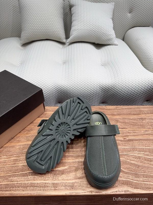2025 UGG Green Mesh Slippers KFY00220