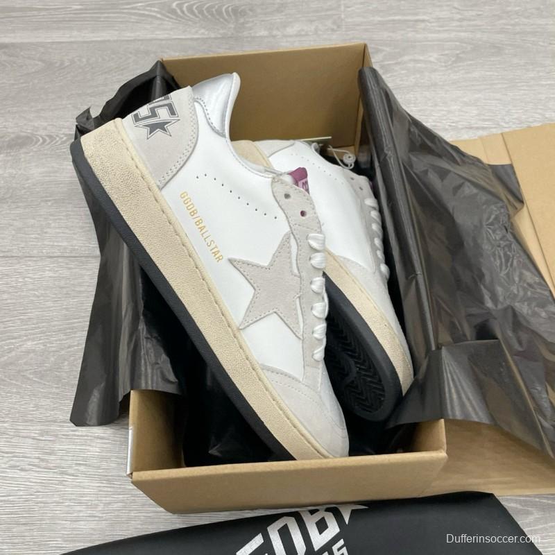 2024 Unisex GGDB White Grey Suede Leather Sneakers MJ00260