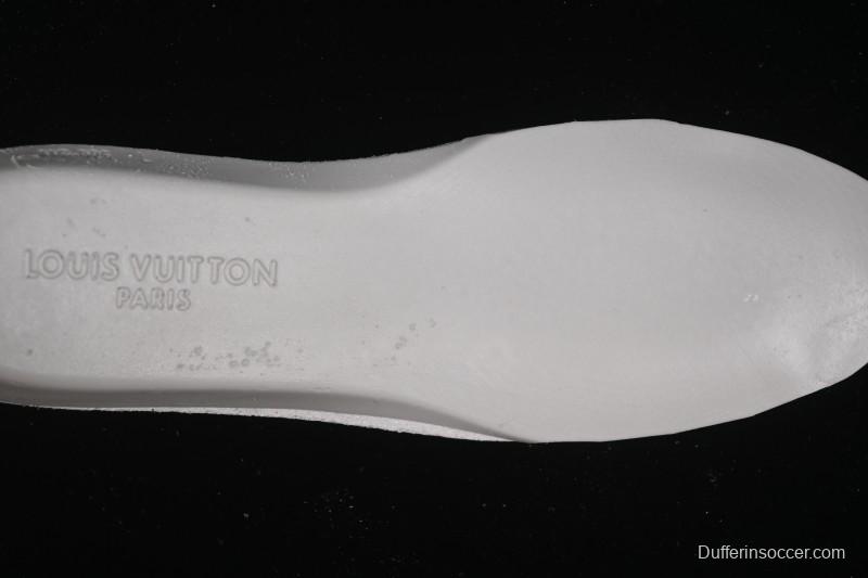 Louis Vuitton Sneakerina Round Toe Lace-Up Ballet Style Flat Training Shoes