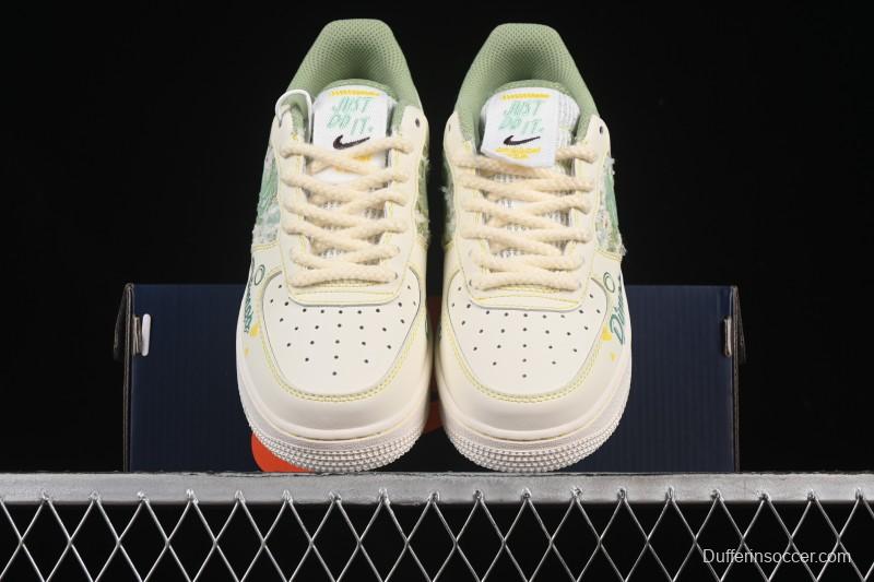 Nike Air Force 1'07 Low Bubble Mart Dimoo Casual Sneakers - FJ7740-110