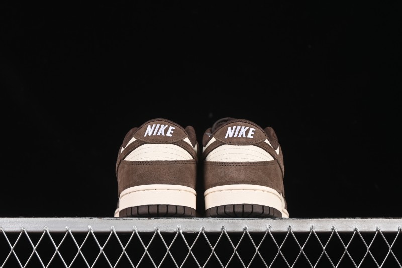 Nike SB Dunk Low White Mocha Low-Top Casual Skate Shoes - FQ8249-104