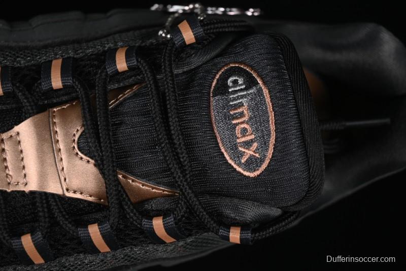 Nike Air Max 95 Retro Cushioned Running Shoes - HQ6457-001