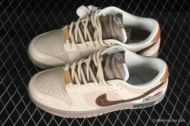 Nike Dunk Low Panda Prank Winter Dream Fantasy Low-Top Casual Skate Shoes - HQ1175-240