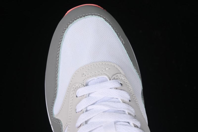 Nike Air Max 1 Retro Running Shoes with Half-Sole Air Cushion - 599820-100