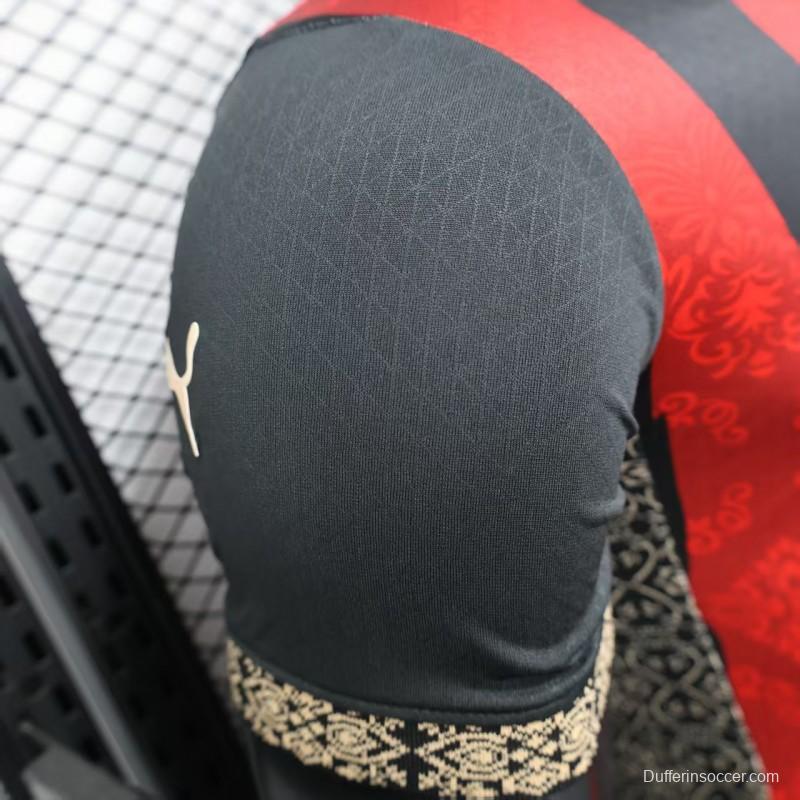 Player Version 25/26 AC Milan Redesigned Home Jersey