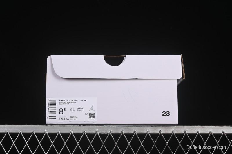 Nike Air Jordan 1 Low AJ1 Amber Green Low Top Casual Skate Shoes HF4078-100