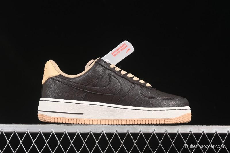 Nike Air Force 1 '07 Low LV Collaboration Coffee Brown Casual Sneakers - LW9279-007