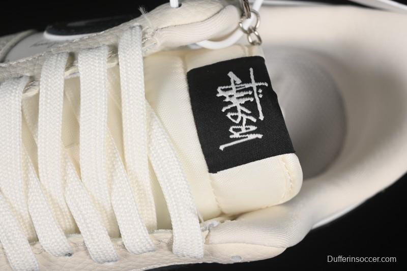 Nike Air Force 1 '07 Low Stussy Collaboration White Gray Casual Sneakers - KK1988-093