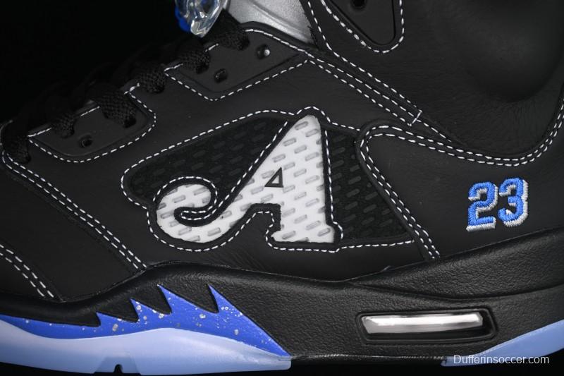 Nike Awake NY x Air Jordan 5 Black Metallic Basketball Shoes - DV4982-004