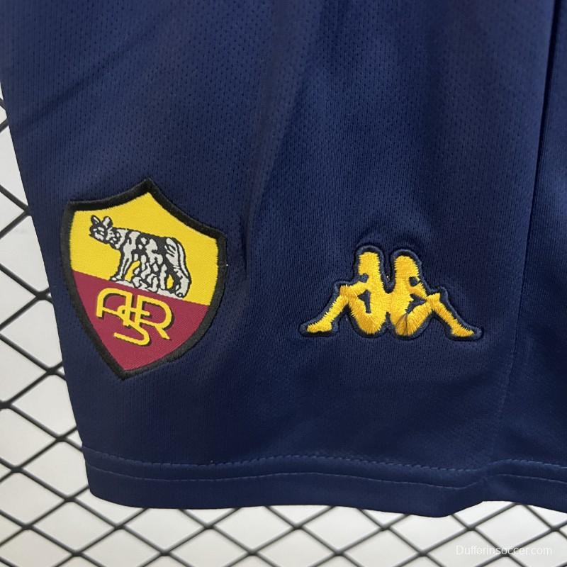 Retro 01/02 Kids Roma Home Size 16-28 Jersey