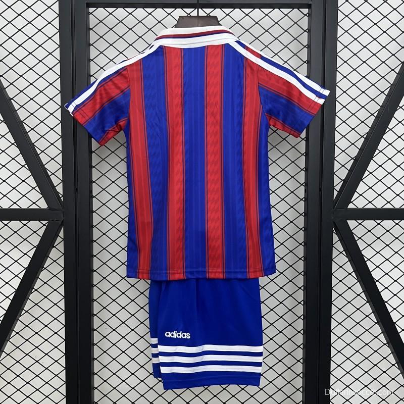 Retro 95/97 Kids Bayern Munich Home Size 16-28 Jersey