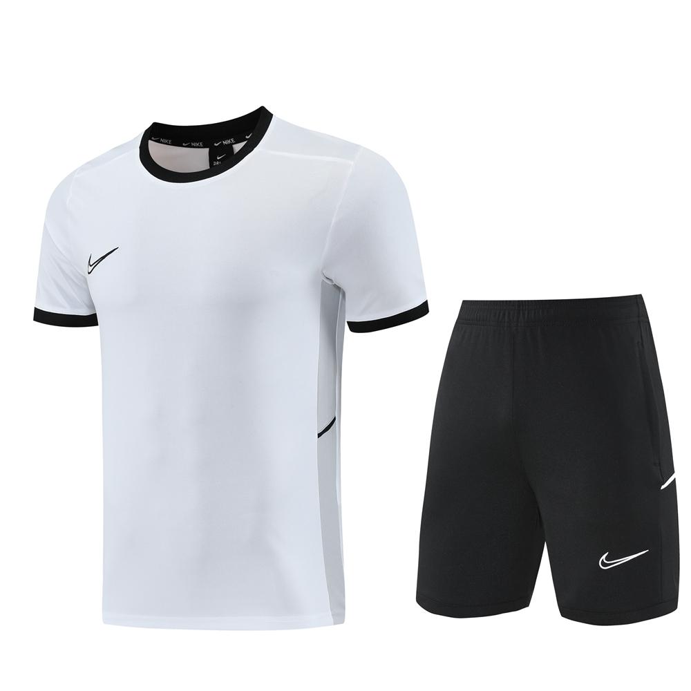 2025 NIKE White Short Sleeve Jersey + Shorts