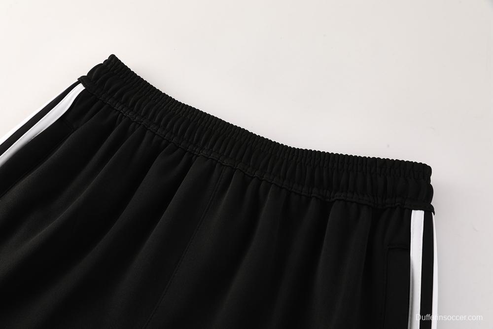 2025 Adidas Orange/Black Full Zipper Jacket +Long Pants