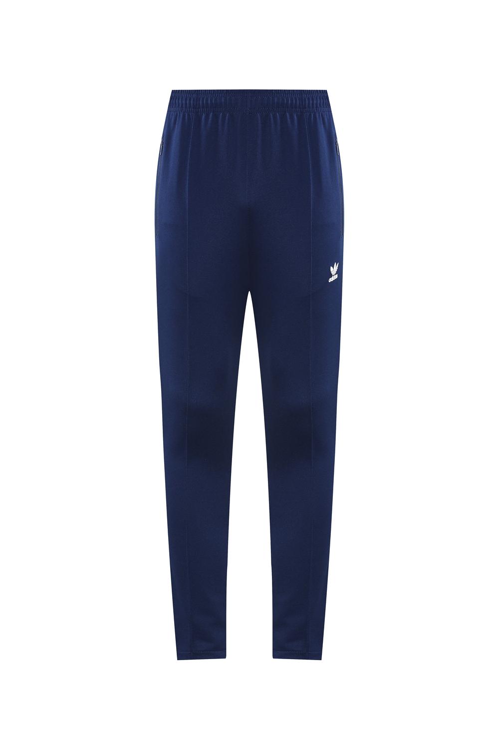 2025 Adidas Original Navy Full Hoodie Zipper Jacket +Long Pants