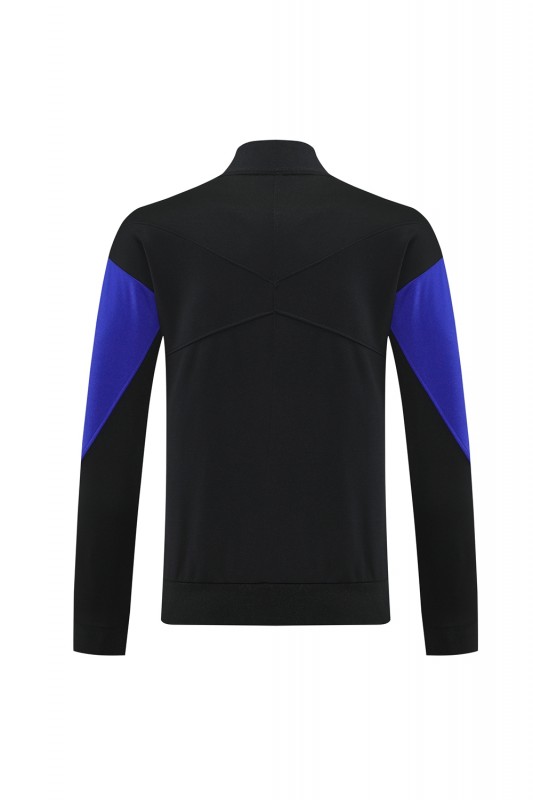25/26 Barcelona Black/Blue Full Zipper Jacket +Long Pants