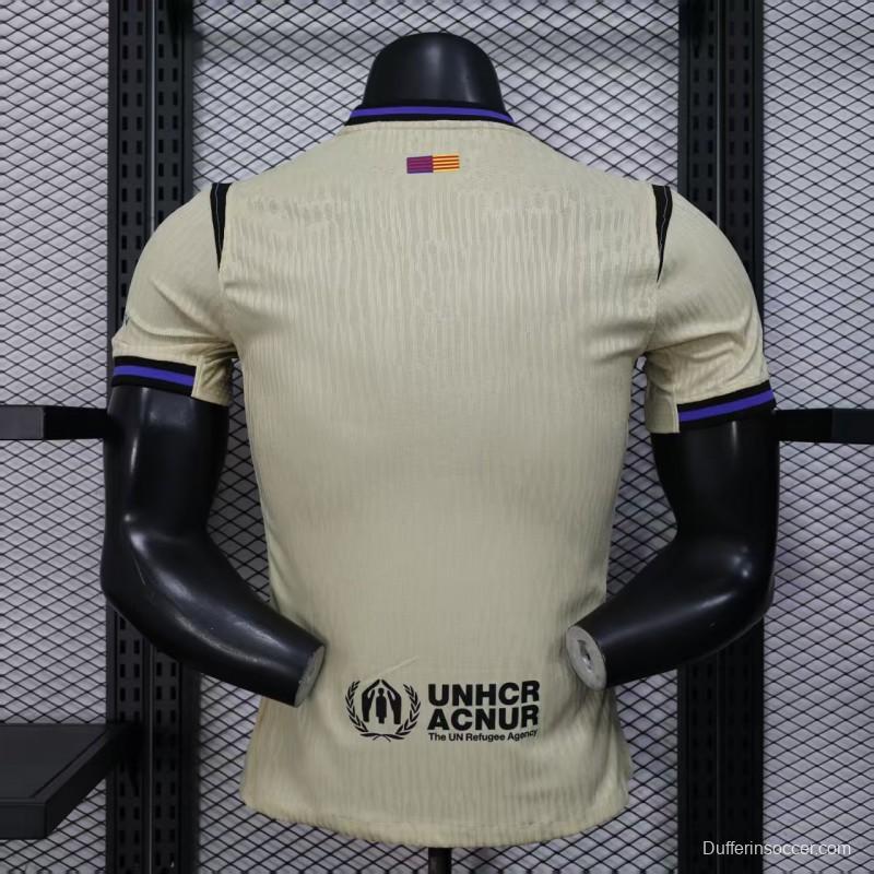 Player Version 25/26 Barcelona Away Jersey