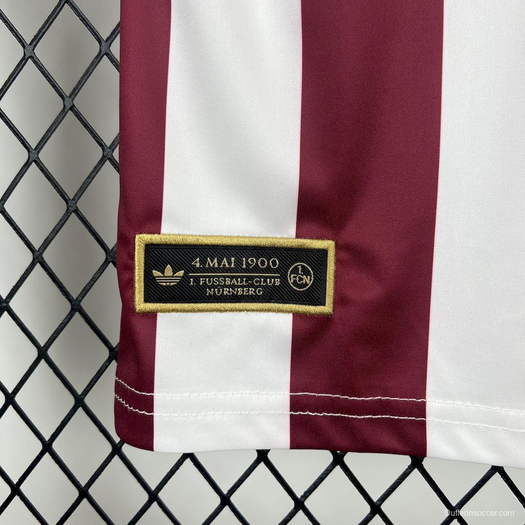 2025/26 Kids 1. FC Nurnberg 125th Anniversary Kit