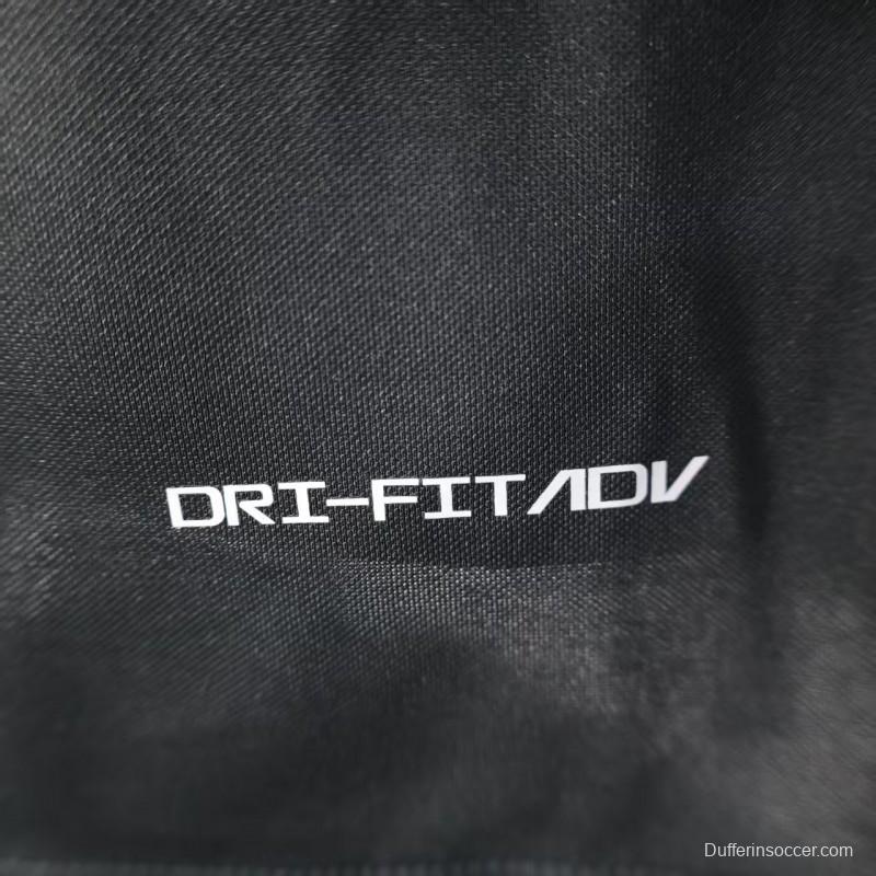 Player Version 25/26 Al-Ahli Black Champion Jersey With Golden Sponsor