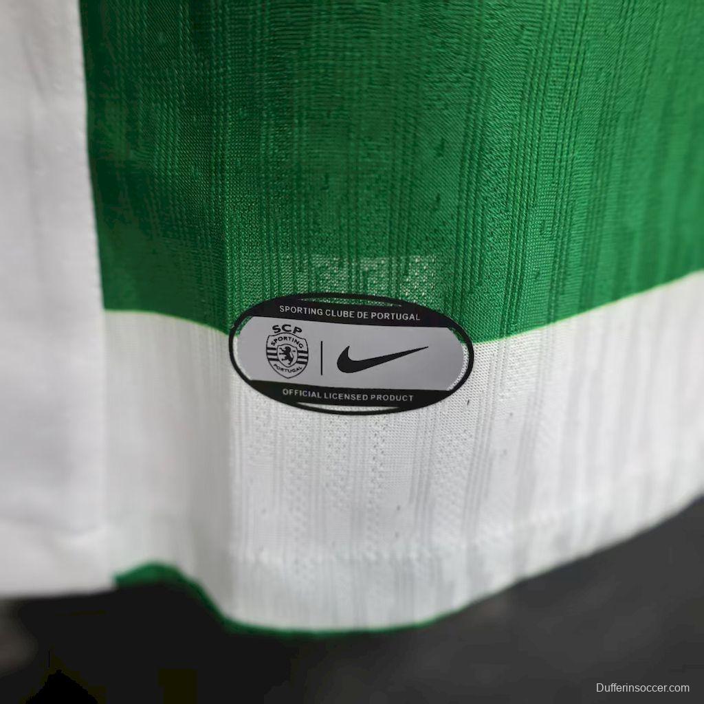 2025/26 Player Version Sporting CP Home Jersey