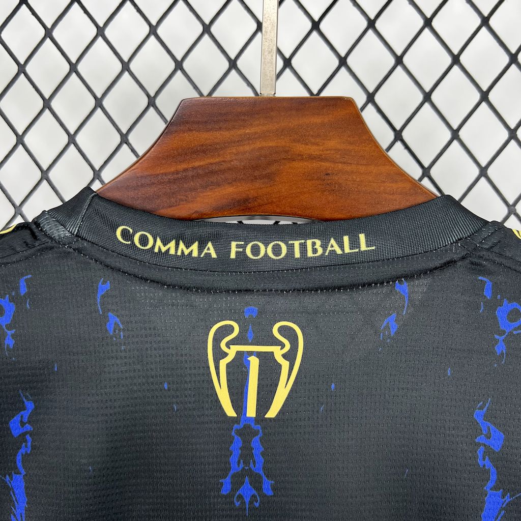2025/26 Paris Saint-Germain (CAMPEONES DE EUROPA) Red And Blue Jersey