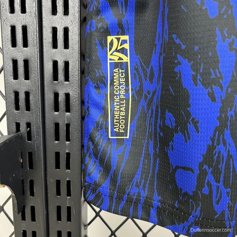 2025/26 Paris Saint-Germain (CAMPEONES DE EUROPA) Red And Blue Jersey