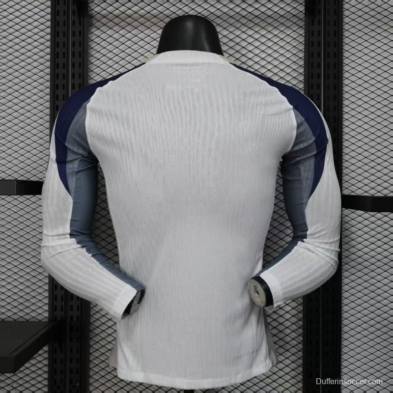 Player Version 25/26 Tottenham Hotspur Home Long Sleeve Jersey