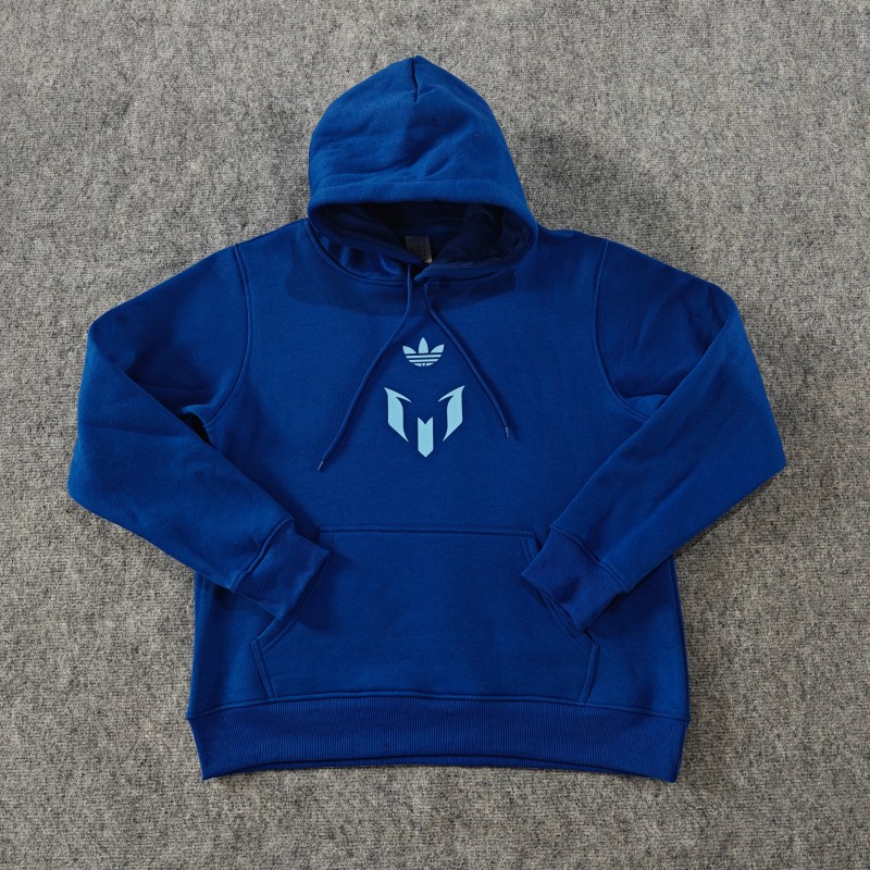 25/26 Inter Miami Messi Fleece-lined Hoodie 9 Color Full Zipper Jacket + Long Pants