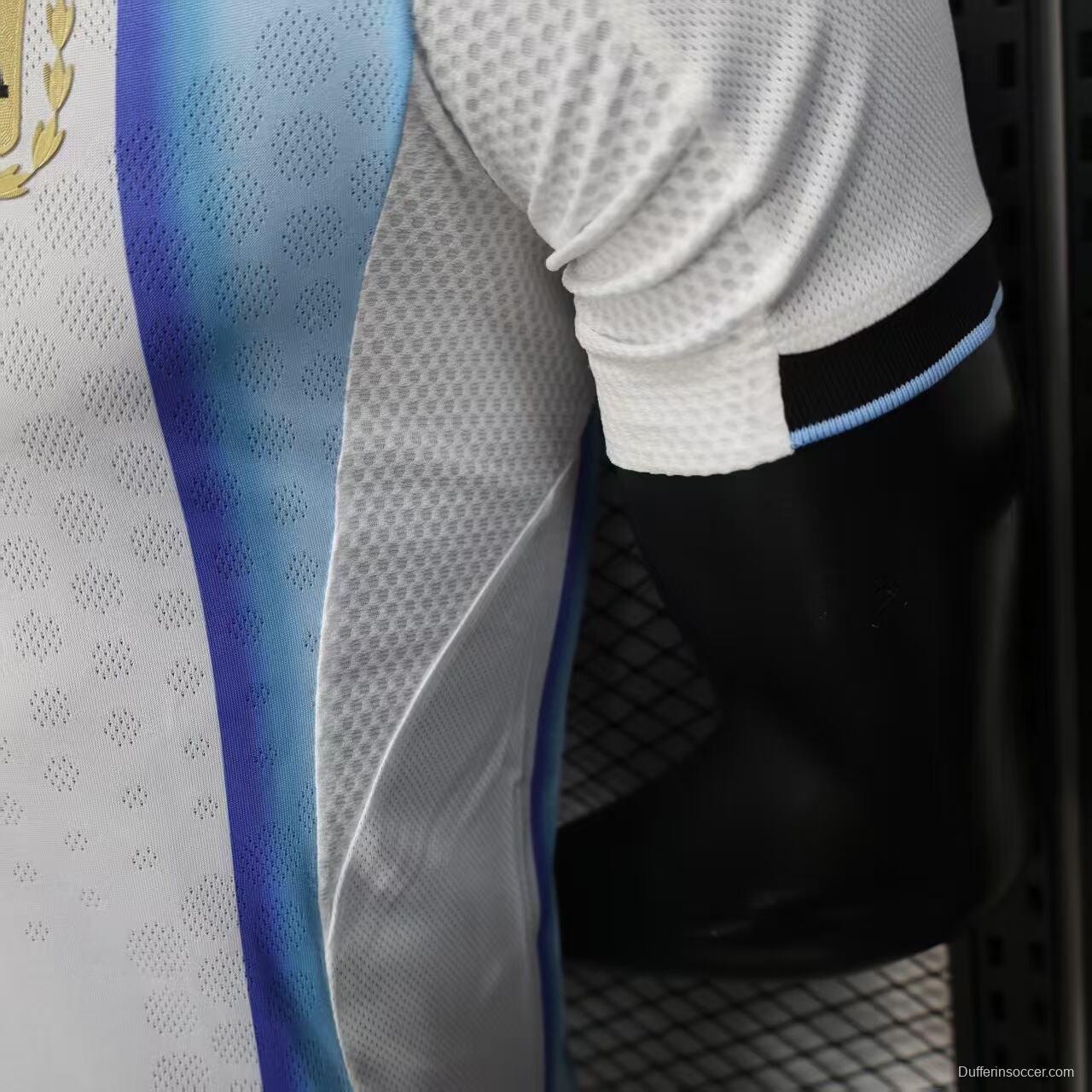 Player Version 2025 Argentina Home Jersey