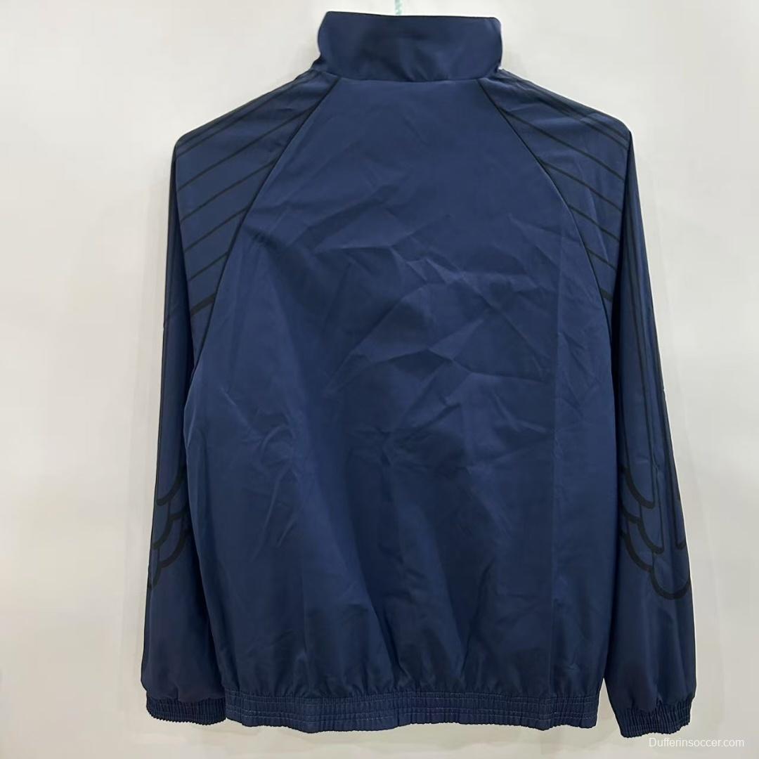 25/26 PSG Reversible White/Navy  Windbreaker