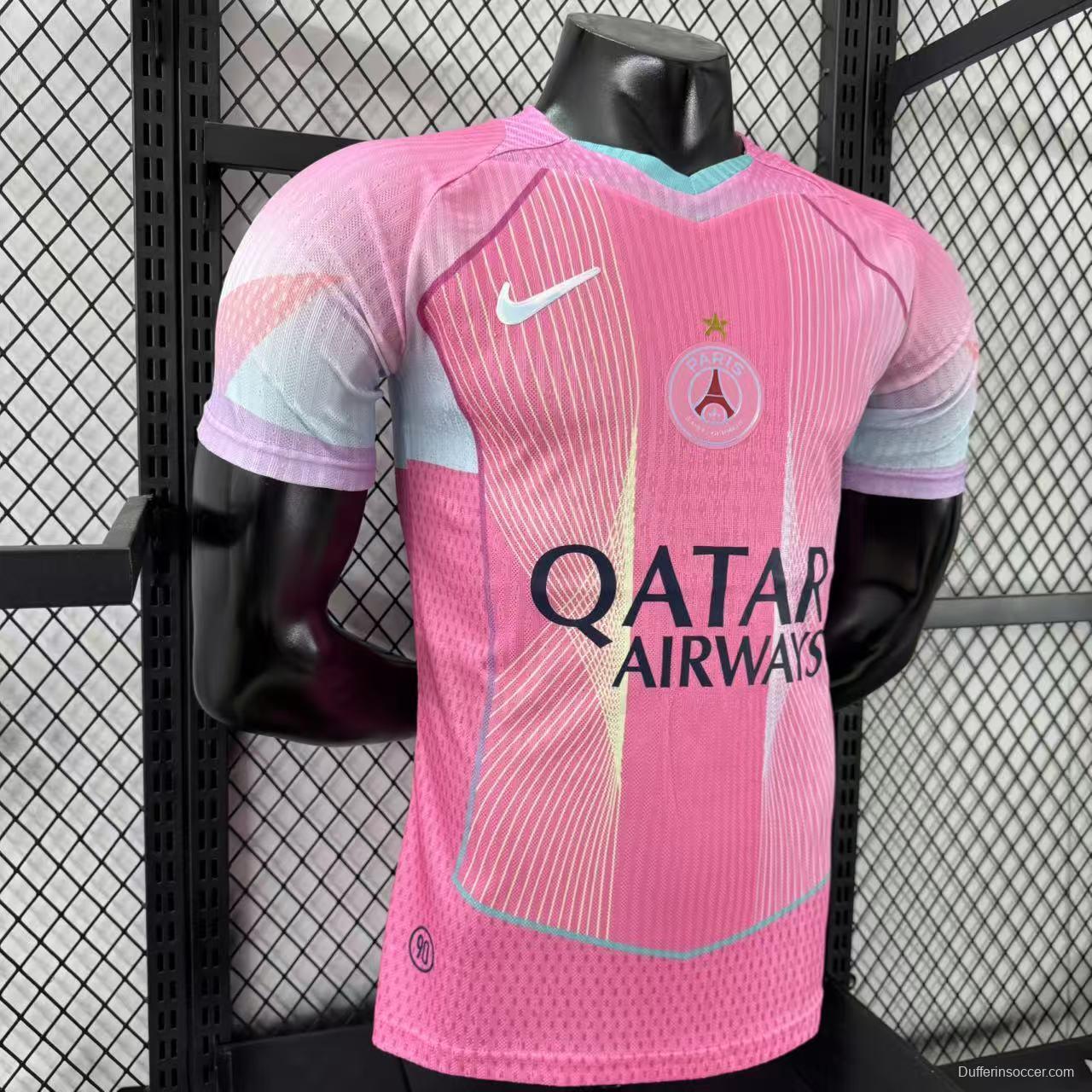 25/26 Player Version PSG Pink Jersey