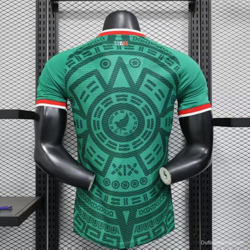 Player Version 2025 Mexico Home Jersey