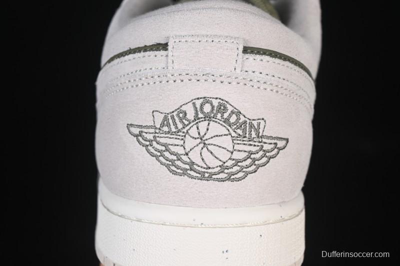 Nike Air Jordan 1 Low AJ1 Mint Green Low-top Casual Lifestyle Sneakers - HV4089-201