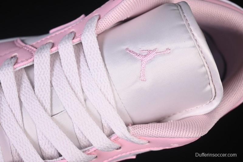 Nike Air Jordan 1 Low AJ1 Pearl Pink Low-top Casual Sneakers - 553560-614