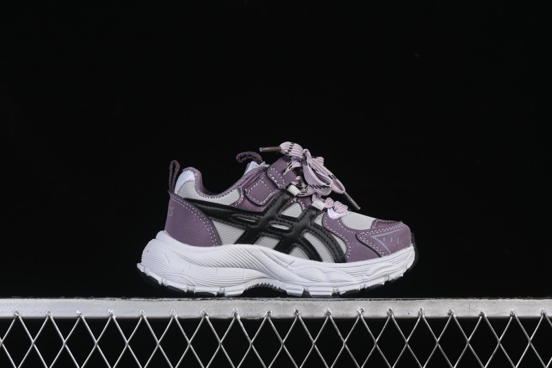 Asics Kids Non-Slip Durable Casual Shoes Purple - J.C3