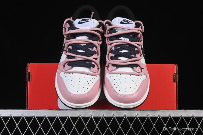 Nike SB Dunk Low Valentine's Day Strap Anniversary High-End Custom Low-Top Casual Skate Shoes - PB0510-055