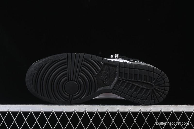 Nike SB Dunk Low Strap Custom Low-Top Casual Skate Shoes - DD1391-100